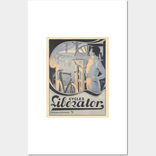 Cycles Liberator. ca. 1899. Posters and Art